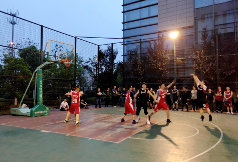 “立信杯”篮球争霸赛在MK体育科技园举行